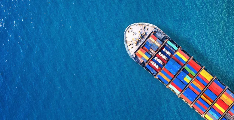 حمل خرده بار دریایی از چین
